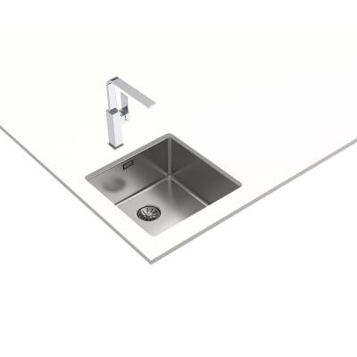 Teka BE LINEA PURECLEAN 40.40 Paslanmaz Çelik Evye, Tezgah Altı, 44x44 cm - 2