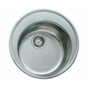 Teka CENTROVAL Çelik Evye, Mikro Keten Yüzey, Tezgah Üstü, 51x51 cm - 1