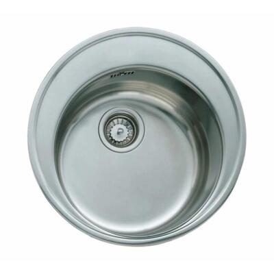 Teka CENTROVAL Çelik Evye, Mikro Keten Yüzey, Tezgah Üstü, 51x51 cm - 1