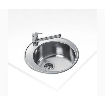 Teka CENTROVAL Çelik Evye, Mikro Keten Yüzey, Tezgah Üstü, 51x51 cm - 2