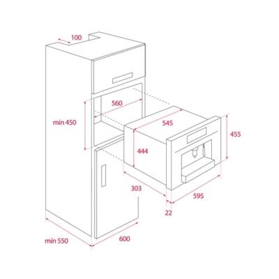 Teka CLC 8350 MC BK Ankastre Kahve Makinesi, Siyah Renk - 4