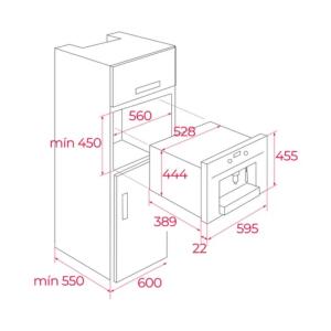 Teka CLC 855 GM Ankastre Kahve Makinesi, 30 Farklı Pişirme Seçeneği - 4