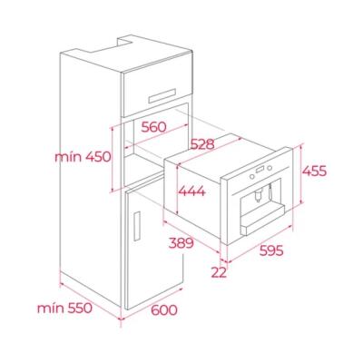 Teka CLC 855 GM Ankastre Kahve Makinesi, 30 Farklı Pişirme Seçeneği - 4