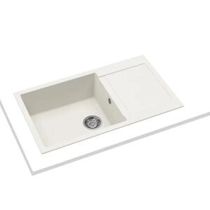 Teka CLIVO 60 B-TQ Granit Evye, Beyaz Renk, Tezgah Üstü, 86x50 cm - 3