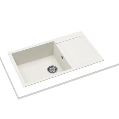 Teka CLIVO 60 B-TQ Granit Evye, Beyaz Renk, Tezgah Üstü, 86x50 cm - 3