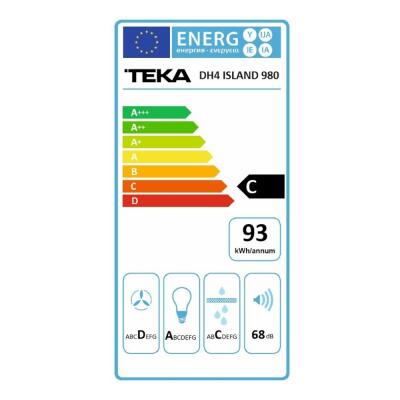Teka DH4 ISLAND 980 Ada Tipi Davlumbaz, 90 cm - 2