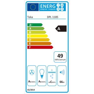 Teka DPL 1185 ISLA, Yüksek Performanslı Dekoratif Ada Davlumbaz, 110 cm - 5