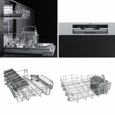 Teka DSI 46750 SS Yarı Ankastre Bulaşık Makinesi, 13 kişilik, 7 program - 4