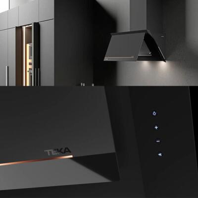 Teka DVI 88-G1 EOS BM Infinity G1 Duvar Tipi Davlumbaz, Siyah, 80cm - 2