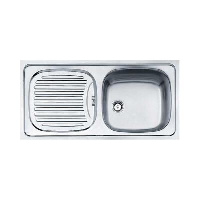 Teka EBM 45 Paslanmaz Çelik Evye, Tek hazne, Sol damlalıklı - 1