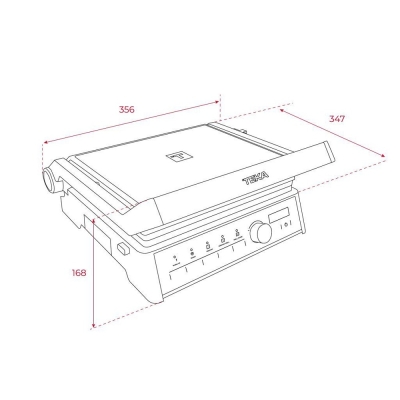 Teka ELITE GRILL BK-SS Tost Makinesi ve Izgara - 2