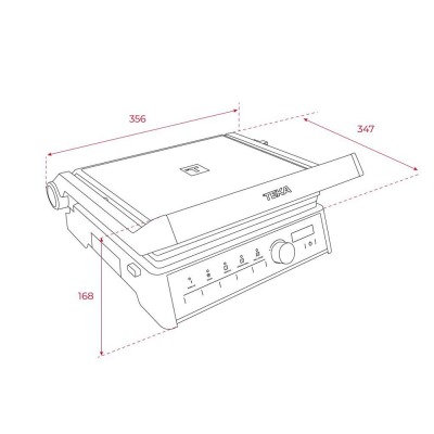 Teka ELITE GRILL BK-SS Tost Makinesi ve Izgara - 2