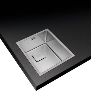 Teka FLEXLINEA RS15 34.40 Çelik Evye, Parlak Yüzey,, Tezgah Altı, Tezgaha Sıfır, Tezgah Üstü, 38x44 cm - 2