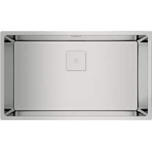 Teka FLEXLINEA RS15 71.40 Çelik Evye, Parlak Yüzey, Tezgah Üstü, Tezgah Altı, Tezgaha Sıfır, 75x44 cm - 1
