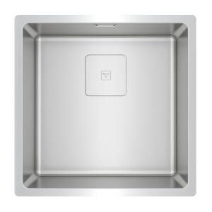 Teka FLEXLINEA RS15 40.40 PURECLEAN Çelik Evye, Tezgah Üstü, Tezgah Altı, Tezgaha Sıfır, 44x44 cm - 1