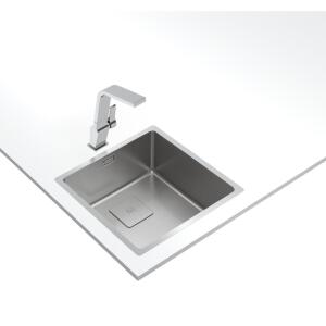 Teka FLEXLINEA RS15 40.40 PURECLEAN Çelik Evye, Tezgah Üstü, Tezgah Altı, Tezgaha Sıfır, 44x44 cm - 3