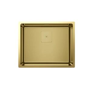 Teka FLEXLINEA RS15 50.40 BRASS, Paslanmaz Çelik Mutfak Evyesi, Pirinç Renk, Tezgah Altı, 50x40 cm - Teka
