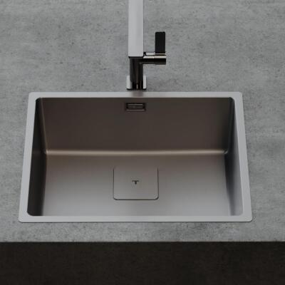 Teka FLEXLINEA RS15 50.40 M-FX Çelik Evye, Tezgah Altı, Tezgah Üstü, Tezgaha Sıfır, 54x44 cm - 4