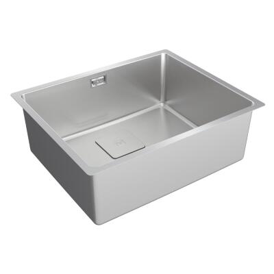 Teka FLEXLINEA RS15 50.40 PURECLEAN Çelik Evye, Tezgah Üstü, Tezgah Altı, Tezgaha Sıfır, 54x44 cm - 2