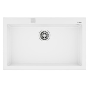 Teka FORSQUARE 72.40 TG AUTO ARTIC WHITE Granit Evye, Tezgah Üstü - Teka