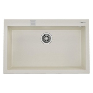 Teka FORSQUARE 72.40 TG AUTO BRIGHT CREAM Granit Evye, Tezgah Üstü - Teka