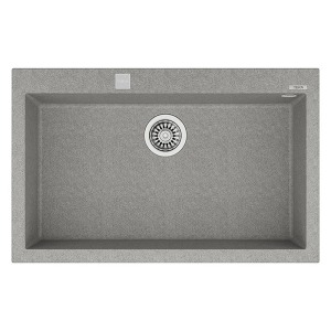 Teka FORSQUARE 72.40 TG STONE GREY Granit Evye, Tezgah Üstü - 1