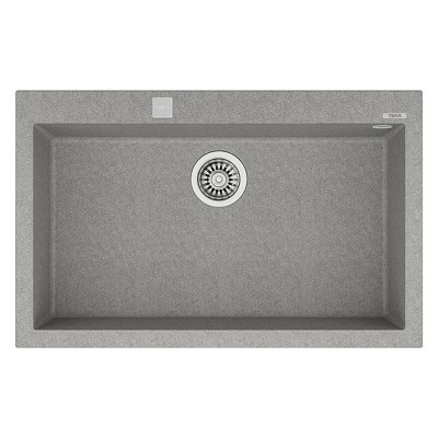 Teka FORSQUARE 72.40 TG STONE GREY Granit Evye, Tezgah Üstü - 1