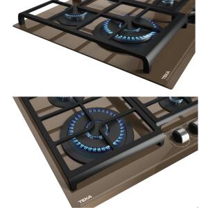 Teka GZC 64320 XBC LB Ankastre Ocak, London Brick Brown - 2