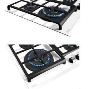 Teka GZC 64320 XBC WH Ankastre Ocak, Beyaz Renk, 60 cm - 2