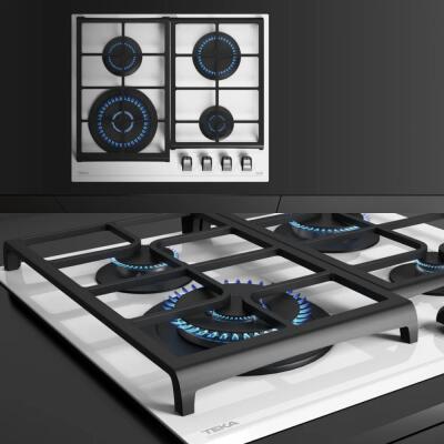 Teka GZC 64320 XBC WH Ankastre Ocak, Beyaz Renk, 60 cm - 3