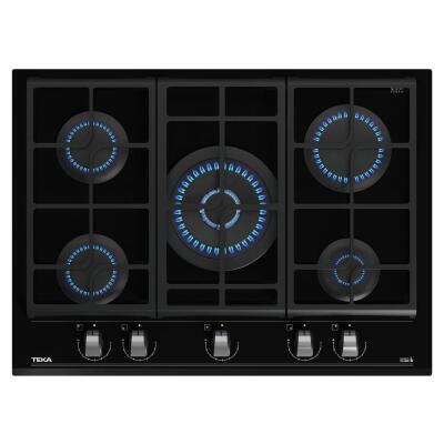 Teka GZC 75330 XBC BK E4 Ankastre Cam Ocak, Siyah, 70 cm - 1