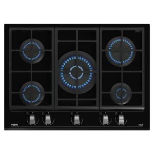 Teka GZC 75330 XBC BK E4 Ankastre Cam Ocak, Siyah, 70 cm - Teka