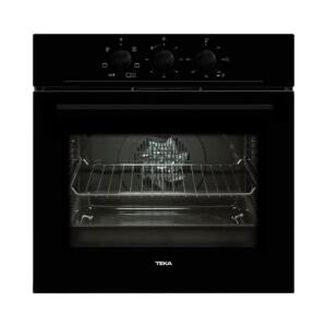 Teka HE 715 BK Ankastre Fırın, Siyah Cam Yüzey, 65LT - Teka