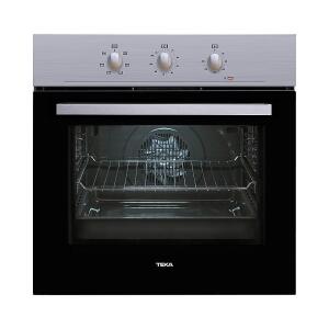 Teka HE 715 SS Ankastre Fırın, Inox Panel, Siyah Cam Kapak, 65 LT - Teka