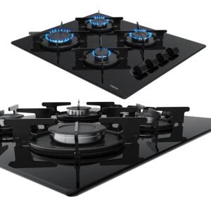 Teka HL LUX 60 4G AI AL BUT Ankastre Cam Ocak, Siyah Renk, 60 cm - 2