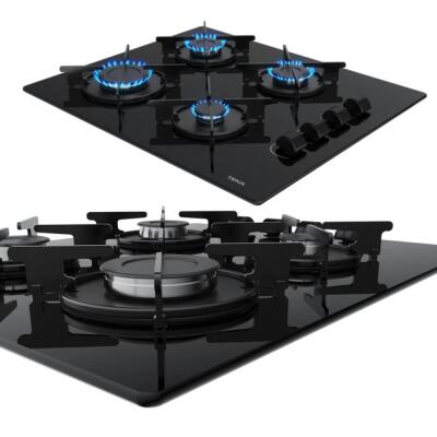 Teka HL LUX 60 4G AI AL BUT Ankastre Cam Ocak, Siyah Renk, 60 cm - 2