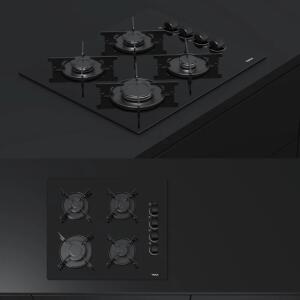 Teka HL LUX 60 4G AI AL BUT Ankastre Cam Ocak, Siyah Renk, 60 cm - 3