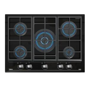 Teka HLB 8400 BK Fırın, GZC 75330 XBC BK E4 Ocak, DLV 98660 BK TOS Davlumbaz, Siyah Renk, Ankastre Set - 3