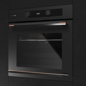 Teka HLB 85-G1 P BM MaestroPizza Ankastre Fırın, 71 LT, 8 program, Turbo, Siyah mat - 2