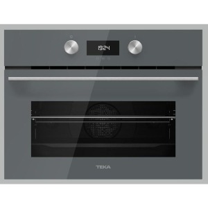 Teka HLC 8400 ST Kompakt Ankastre Fırın, Stone Grey, 45 LT, 9 prg - Teka