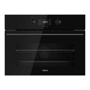 Teka HLC 8440 C FBK Full Black Kompakt Ankastre Fırın ve Mikrodalga, 44 Litre - 1