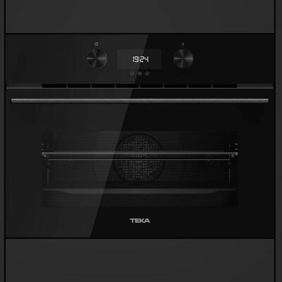 Teka HLC 8440 C FBK Full Black Kompakt Ankastre Fırın ve Mikrodalga, 44 Litre - 3