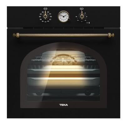 Teka HRB 6300 AT Ankastre Country Fırın, Rustik, Retro, Antrasit renk, 70LT - 1