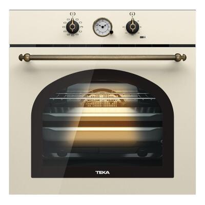 Teka HRB 6300 VN Ankastre Country Fırın, Rustik, Retro, Vanilya renk, 70LT - 1