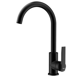 Teka IN 915 BK Mutfak Armatürü, Siyah Renk, Döner Başlıklı - 1