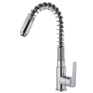 Teka IN 934 Mutfak Armatürü, Krom Renk, Döner Başlık, Esnek Hortum - 1