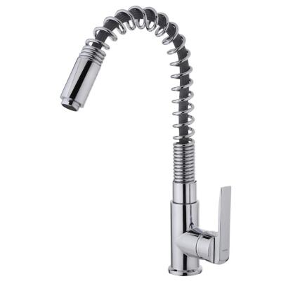 Teka IN 934 Mutfak Armatürü, Krom Renk, Döner Başlık, Esnek Hortum - 1