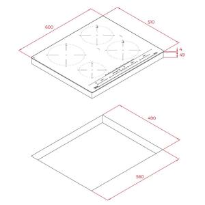 Teka IZC 64630 WH MST Ankastre İndüksiyonlu Elektrikli Ocak, Beyaz - 3