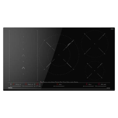 Teka IZS 97630 MST BK Ankastre İndüksiyonlu Cam Ocak, Siyah Renk, 90 cm - 1
