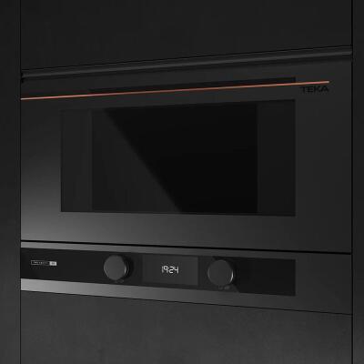 Teka ML 82-G1 BIS L Infinity G1 Ankastre Izgaralı Mikrodalga Fırın, Siyah - 2
